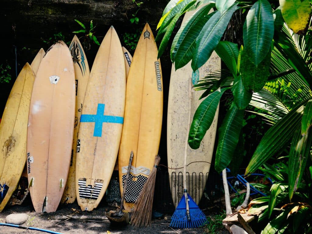 Balian Beach, Surfen auf Bali, Indonesien