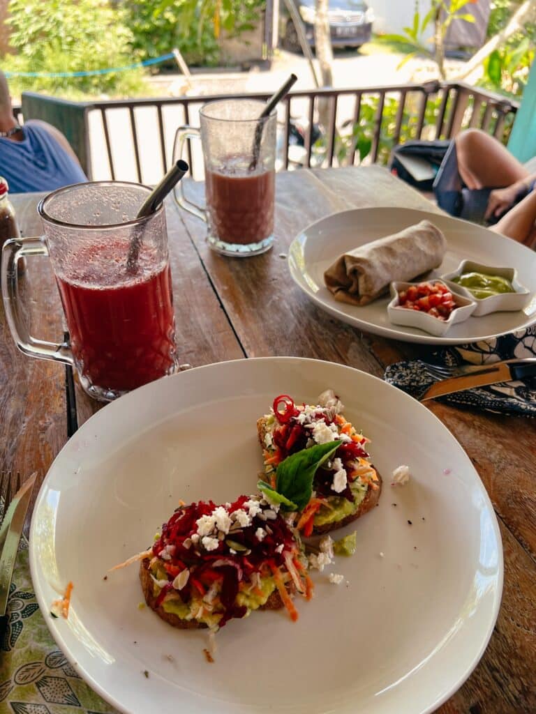Lands End Cafe, Bukit Halbinsel, Bali Essen, Uluwatu, Bali, Indonesien