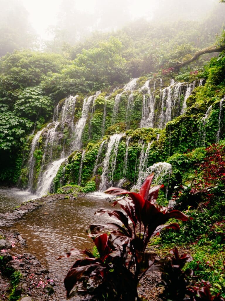 Banyu Wana Amertha Wasserfall, Bali Wasserfälle, Indonesien