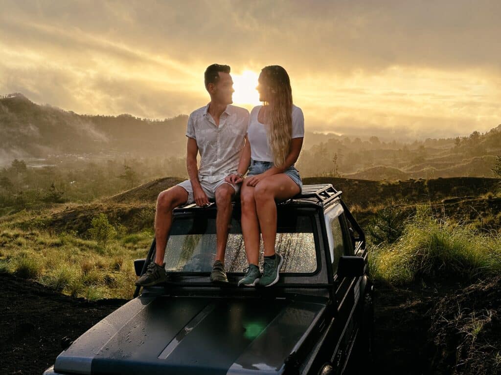 Bali Rundreise, Mount Batur Bali, Indonesien, Südostasien