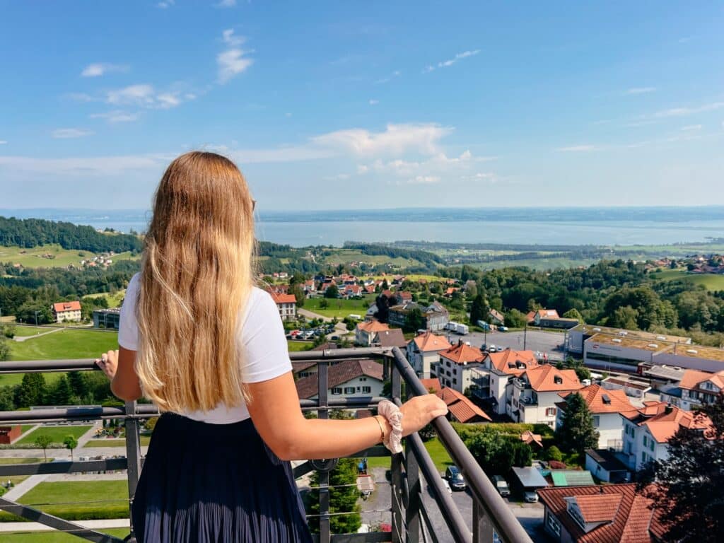 Bodensee Reise, Heiden Kirchturm, Schweiz