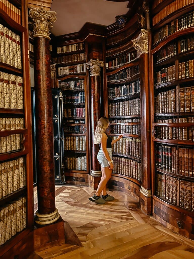 Stiftsbibliothek St. Gallen, Schweiz, Bodensee Reise