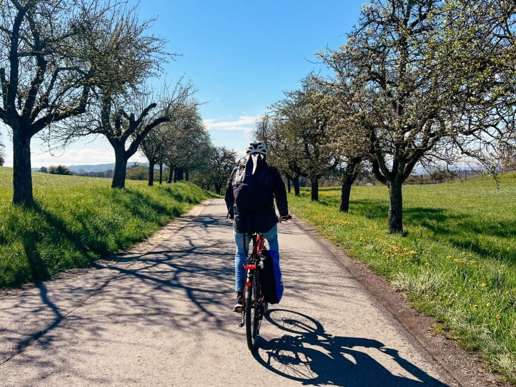Bodensee Radtour, Überlingen Hinterland
