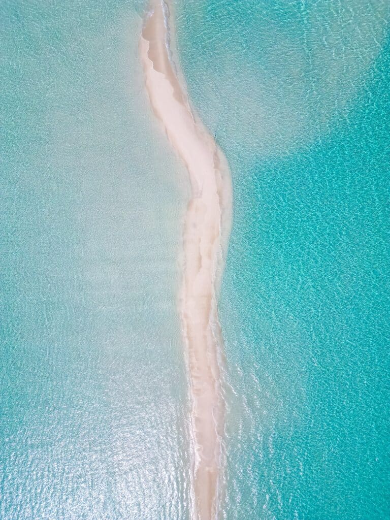 Dhigurah Malediven, Sandbank