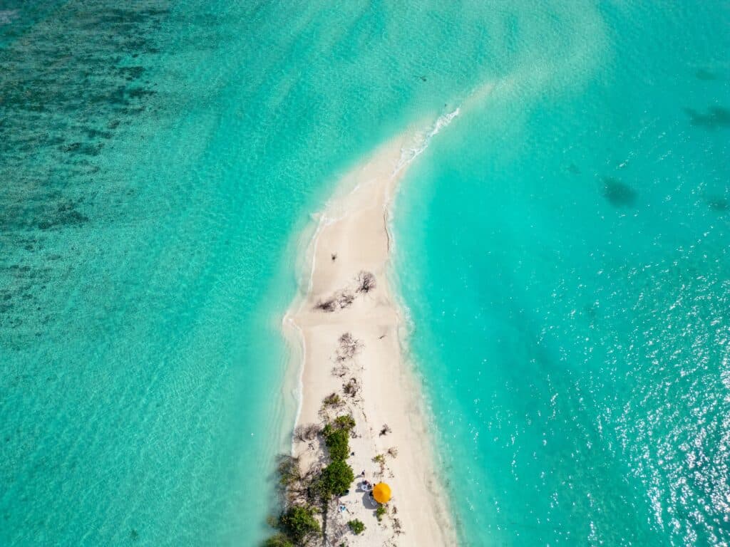 Dhigurah Malediven, Sandbank