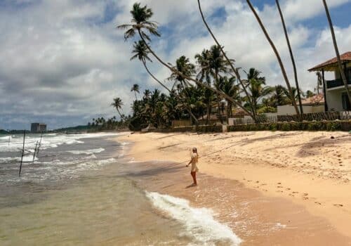 Dalawella Beach, Unawatuna Sehenswürdigkeiten, Sri Lanka
