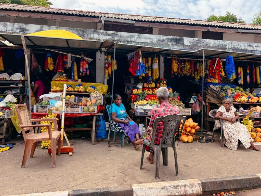 Matara Markt, Süden von Sri Lanka