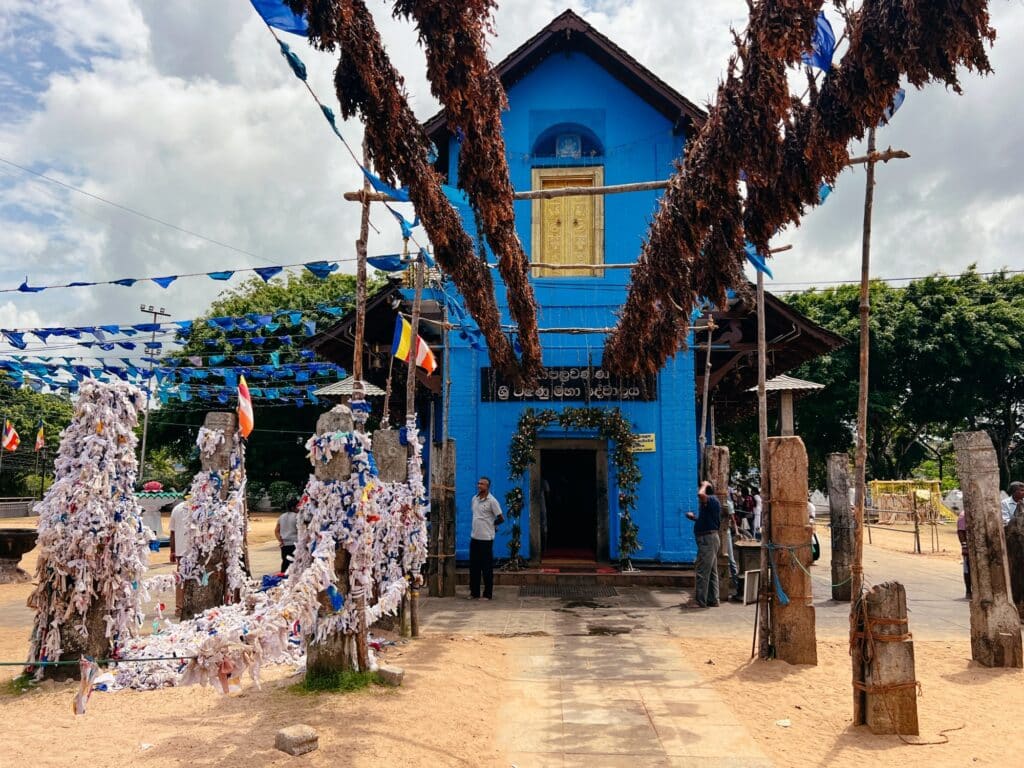 Devinuwara Tempel, Dondra, Süden Sri Lanka