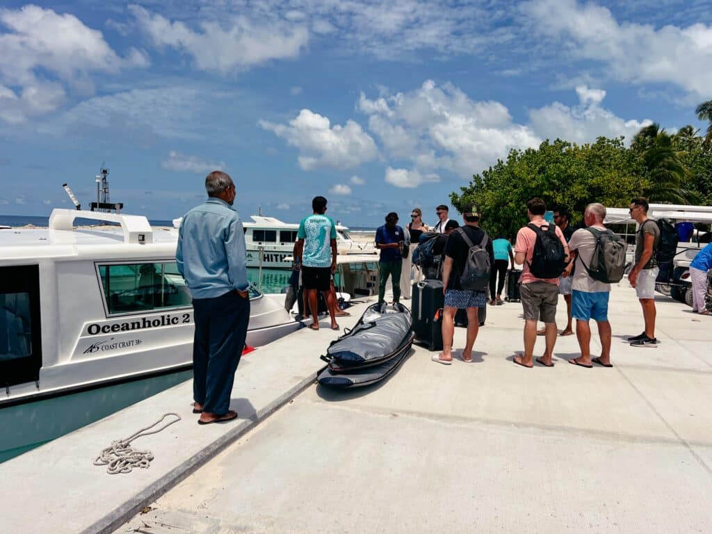 Anreise Dhigurah, Malediven