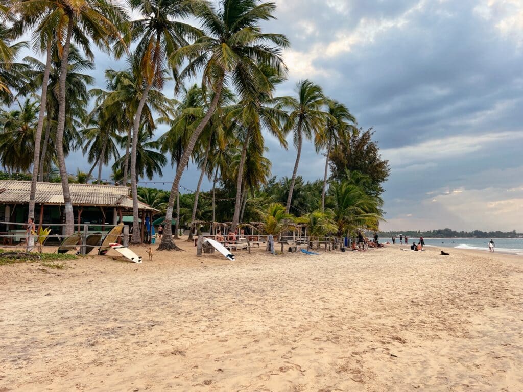 Arugam Bay in Sri Lanka