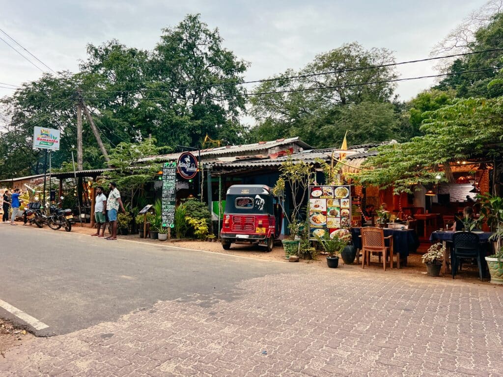 Restaurants in Sigiriya, Sri Lanka