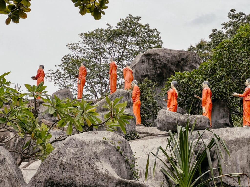 Goldene Buddha, Dambulla, Sri Lanka Sehenswürdigkeiten