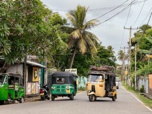 Tuk Tuk fahren in Negombo, Sri Lanka