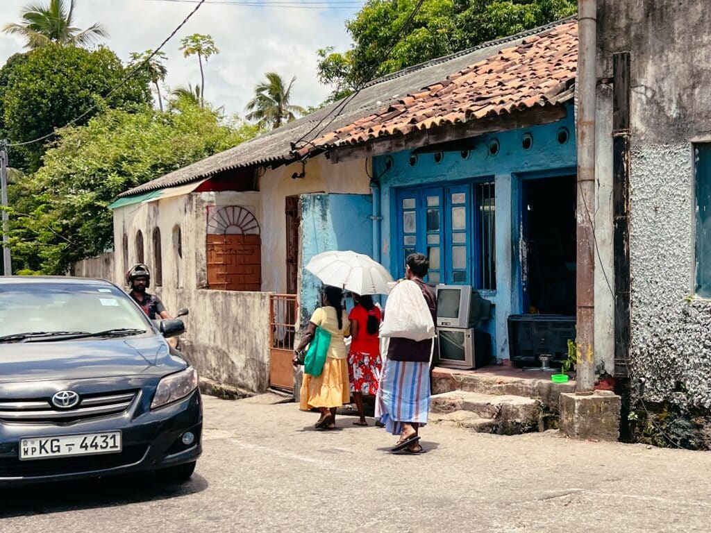 Anreise nach Colombo, Sri Lanka