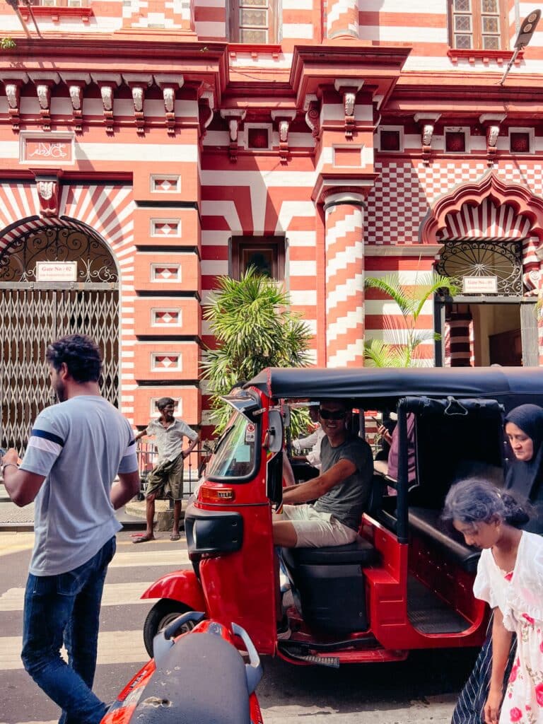 Rote Moschee, Colombo Sehenswürdigkeiten, Sri Lanka