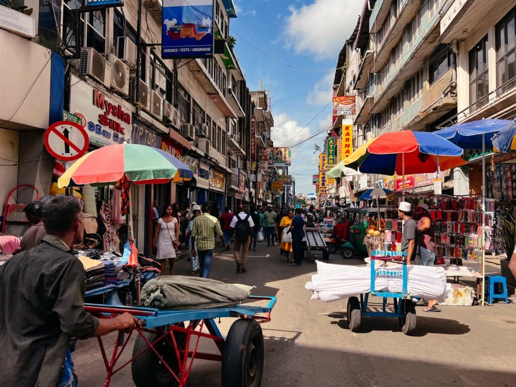 Bazarviertel Pettah, Colombo Sehenswürdigkeiten, Sri Lanka