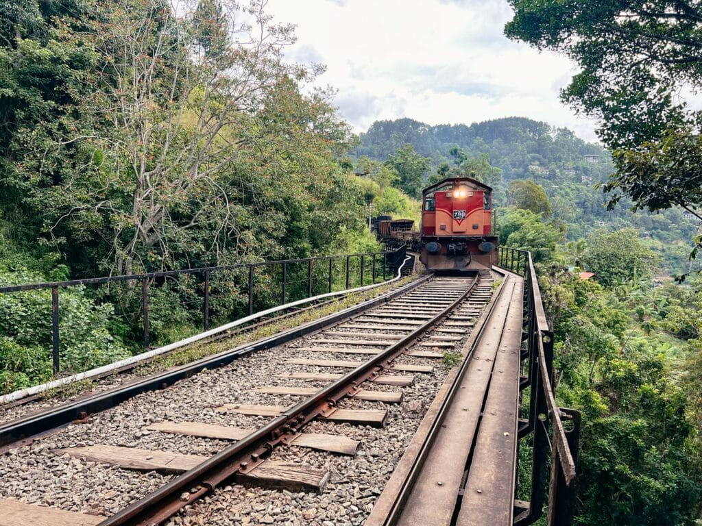 Railway Track, Wanderung Ella, Sri Lanka