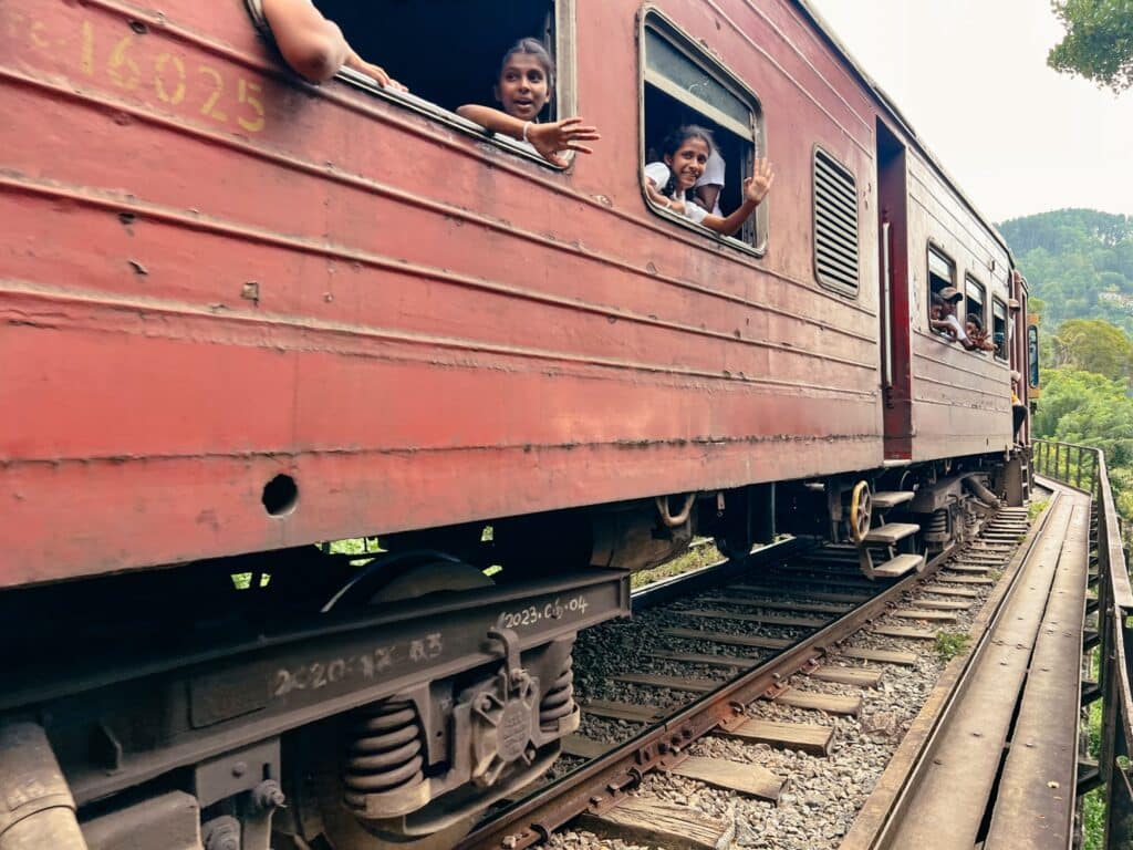 Railway Track, Wanderung Ella, Sri Lanka