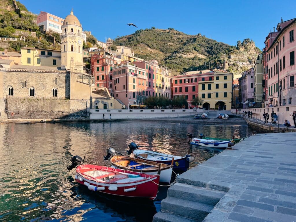 Hafen Vernazza, Vernazza Sehenswürdigkeiten, Cinque Terre, Italien, Europa