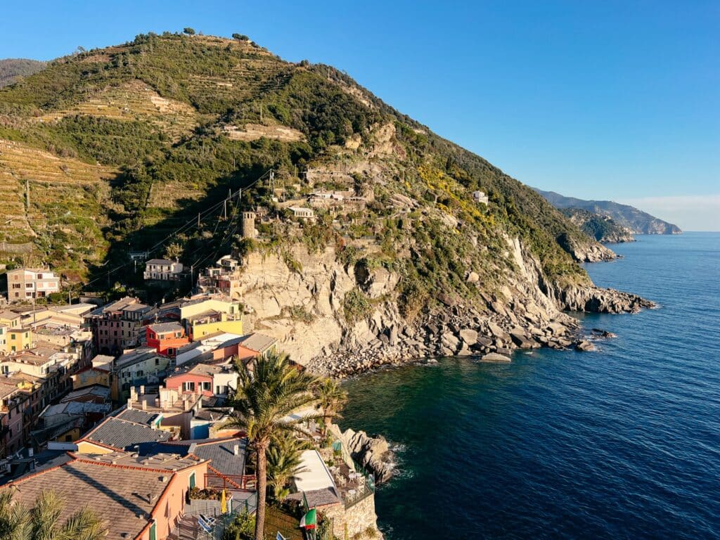 Castello Aussicht, Vernazza Sehenswürdigkeiten, Cinque Terre, Italien