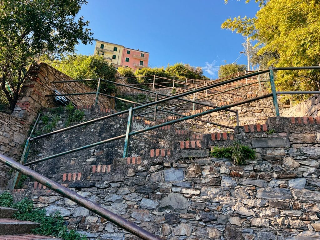 Scalinta Lardarina, Corniglia Sehenswürdigkeiten, Cinque Terre, Italien