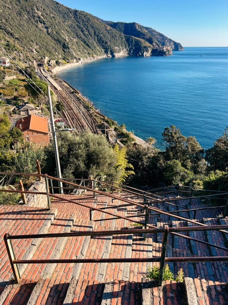 Scalinta Lardarina, Corniglia Sehenswürdigkeiten, Cinque Terre, Italien