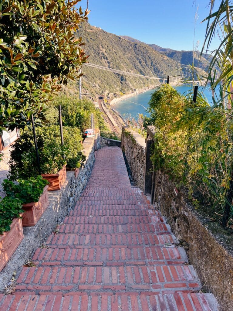 Scalinta Lardarina, Corniglia Sehenswürdigkeiten, Cinque Terre, Italien