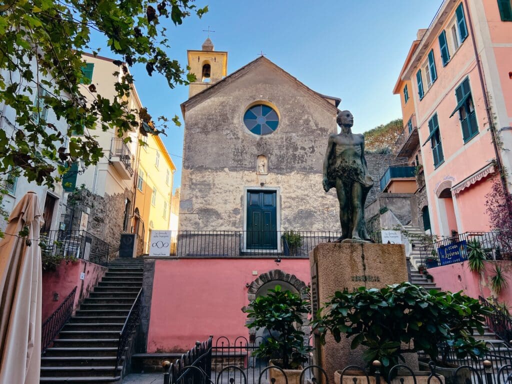 Oratorio dei Disciplinati di Santa Caterina, Corniglia Sehenswürdigkeiten, Cinque Terre, Italien