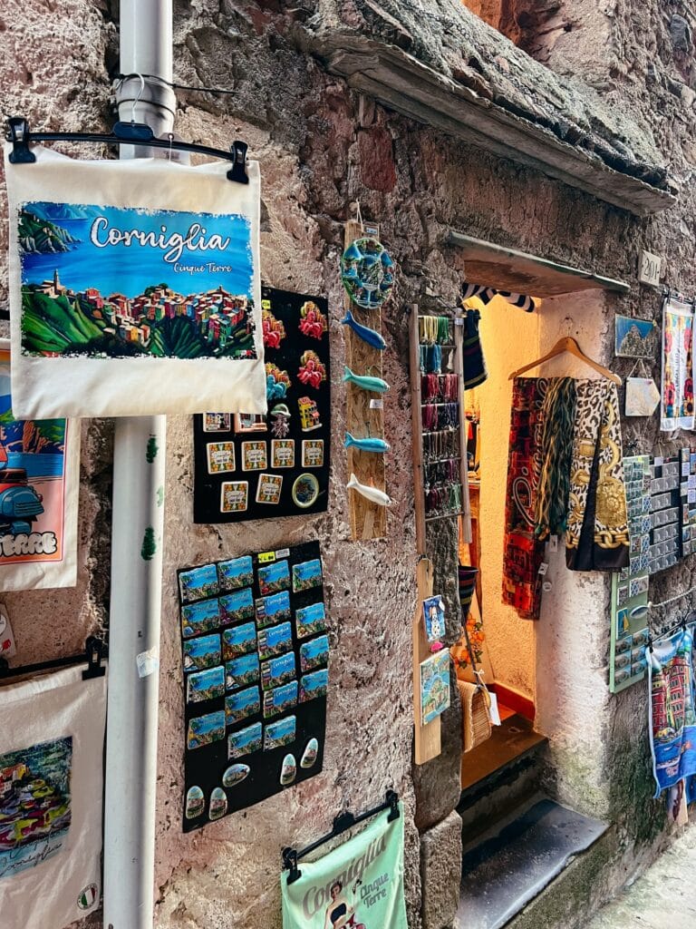 Malerische Gassen, Corniglia Sehenswürdigkeiten, Cinque Terre, Italien