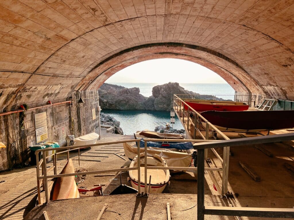 Framura Hafen, Cinque Terre Geheimtipps, Italien
