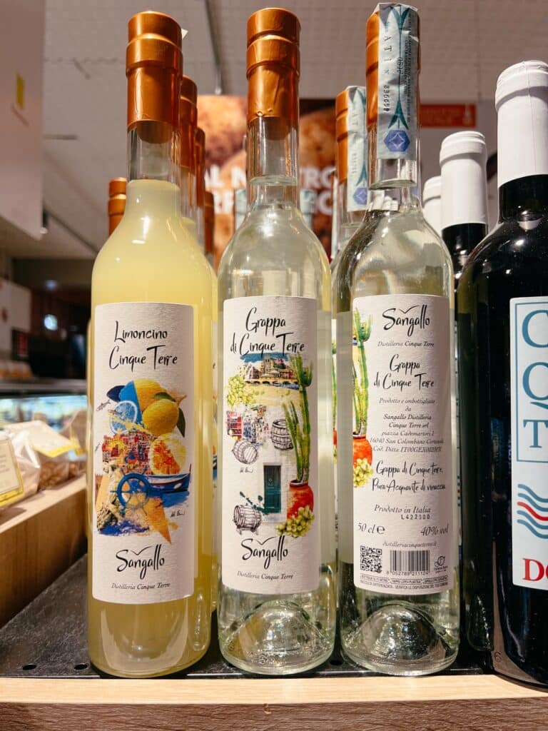 Mitbringsel und Souvenirs Cinque Terre, Italien