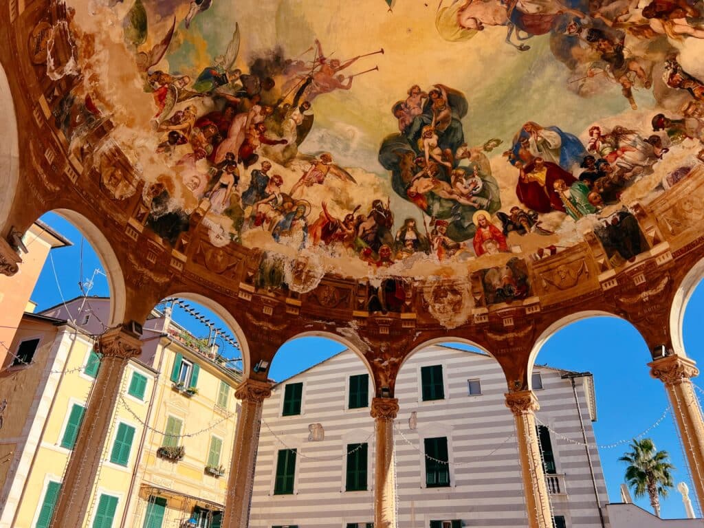 Rapallo, italienische Riviera, Portofino Sehenswürdigkeiten, Italien