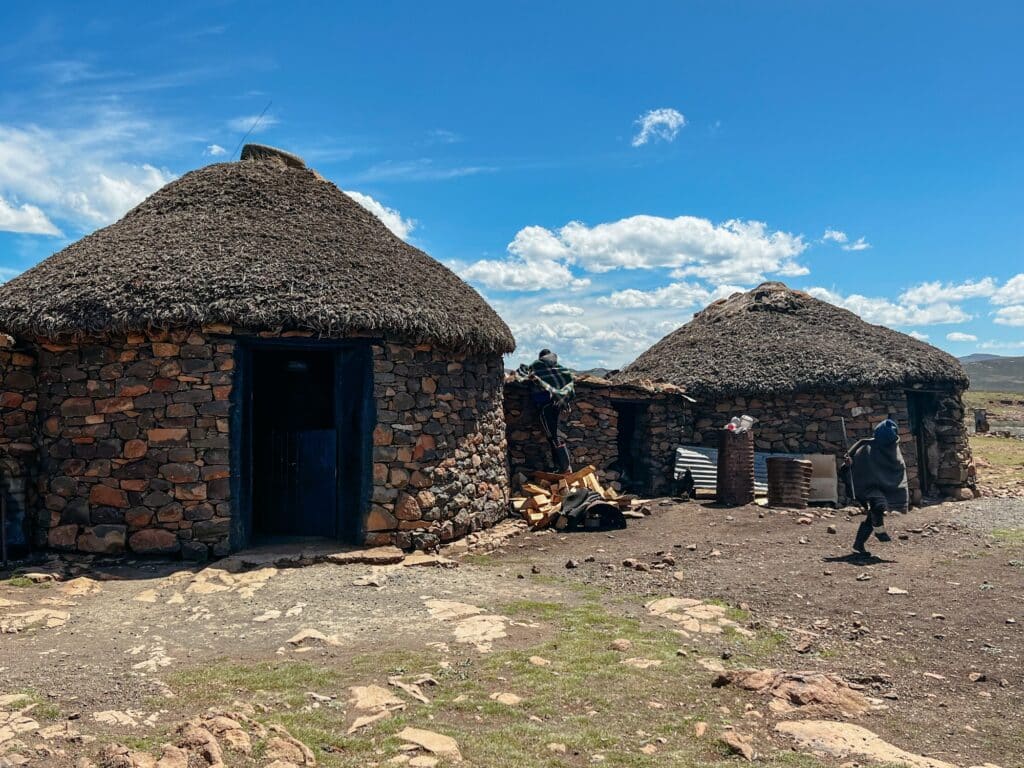 Sani Pass von Südafrika nach Lesotho, Underberg, Drakensberge, Südafrika