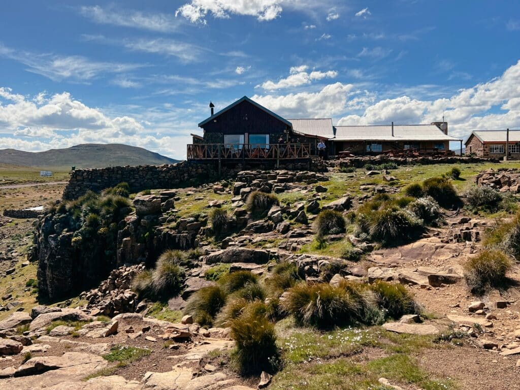 Sani Pass von Südafrika nach Lesotho, Underberg, Drakensberge, Südafrika
