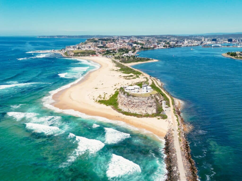 Nobbys Lighthouse, Newcastle, Australien