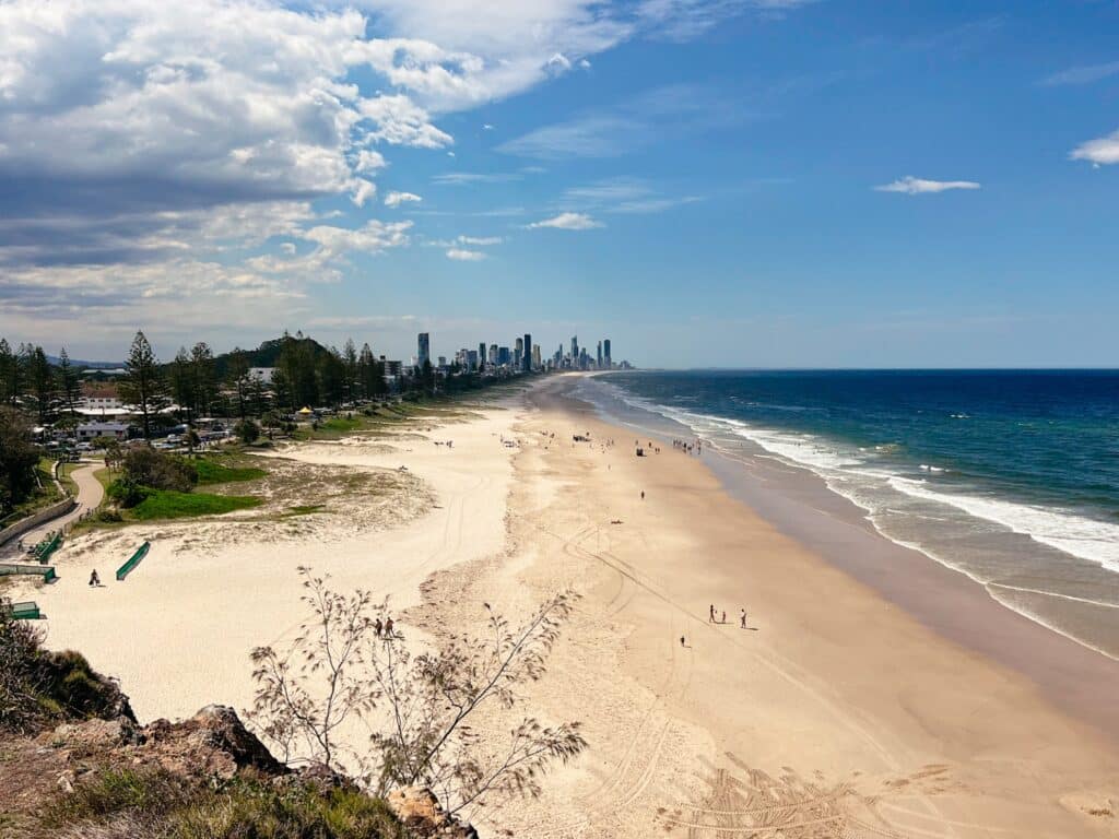 Burleigh Beach, Gold Coast Strände, Australien