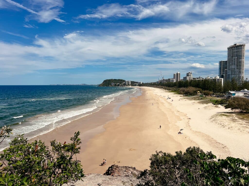 Burleigh Beach, Gold Coast Strände, Australien