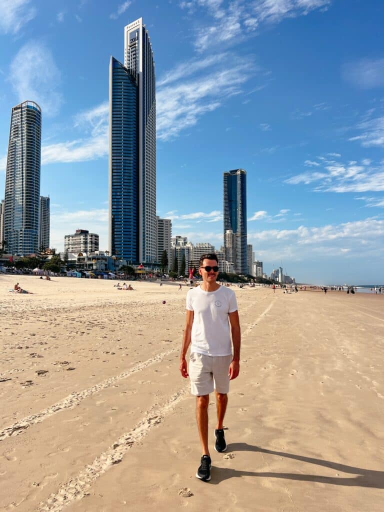 Surfers Paradise Beach, Gold Coast, Australien