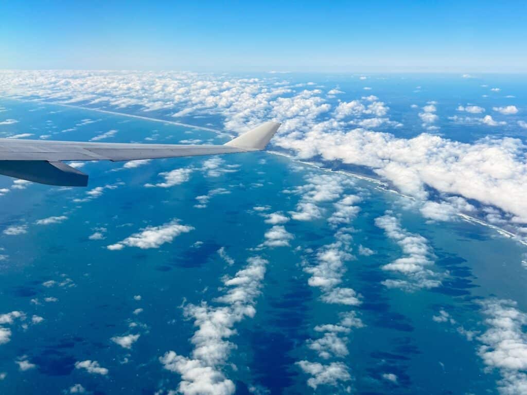 Anreise nach Brisbane, Queensland, Australien