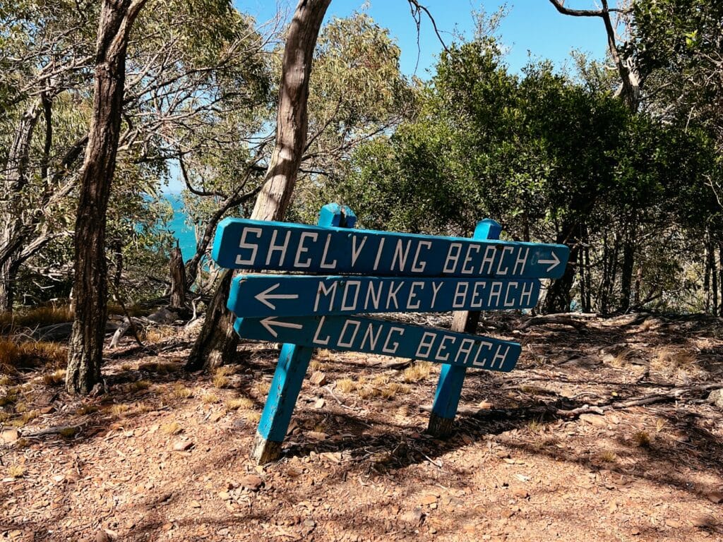 Wandern auf Great Keppel Island, Australien