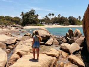 Horseshoe Bay, Bowen an der Ostküste in Australien