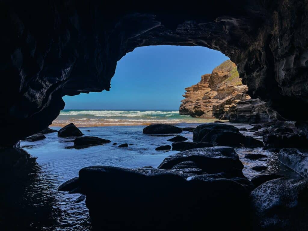 Ghosties Beach, Newcastle, Australien