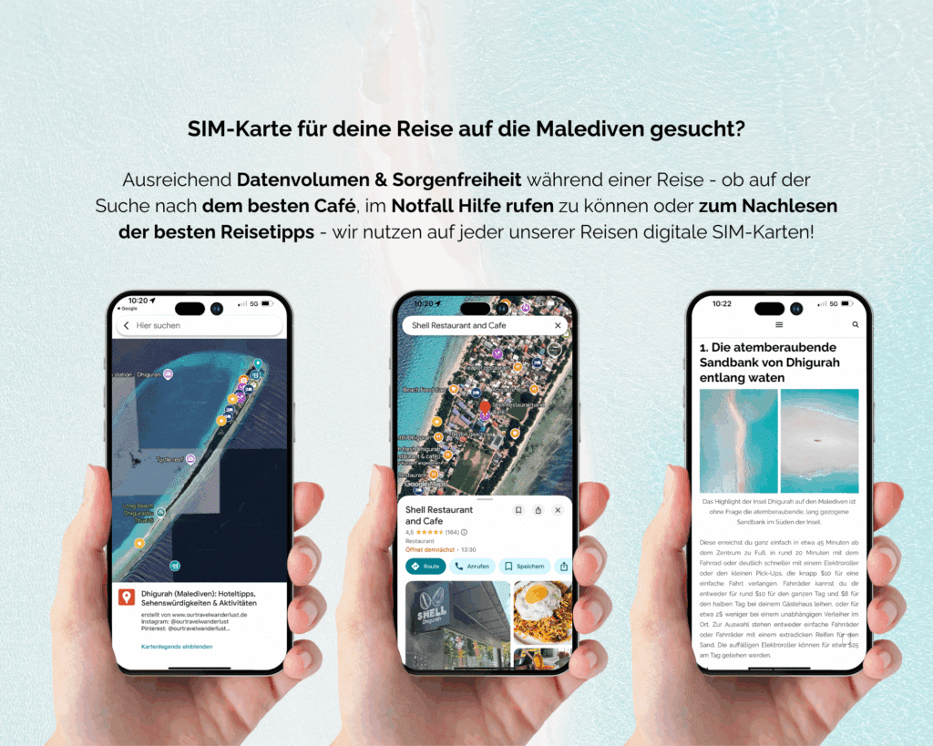 SIM Karte Malediven - Der ultimative Guide