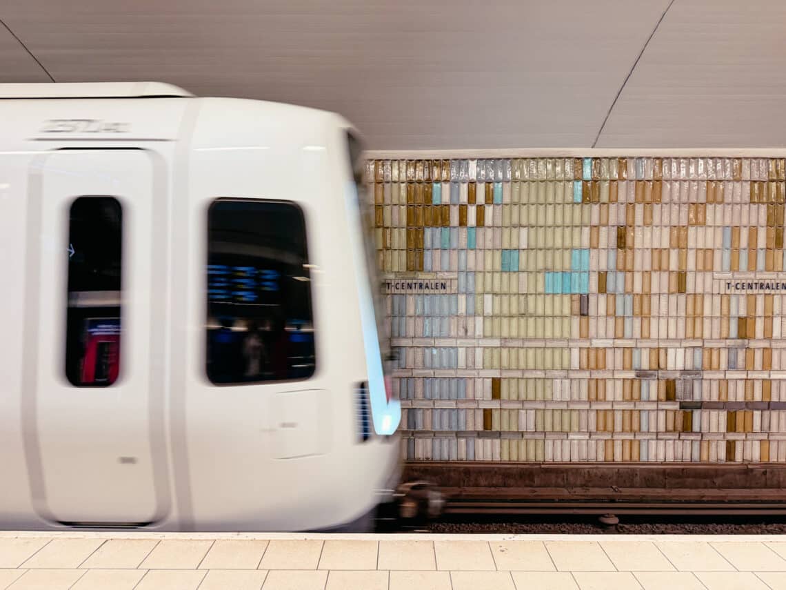 U-Bahn in Stockholm, Fortbewegung Stockholm, Schweden