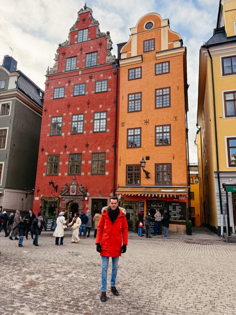 Stortorget in Gamla Stan, Stockholm, Schweden