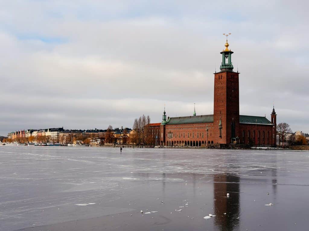 Rathaus in Stockholm, Schweden