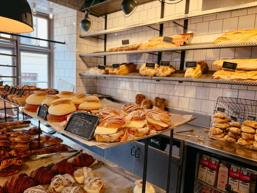 Café Fabrique, Schwedische Spezialitäten, Stockholm, Schweden