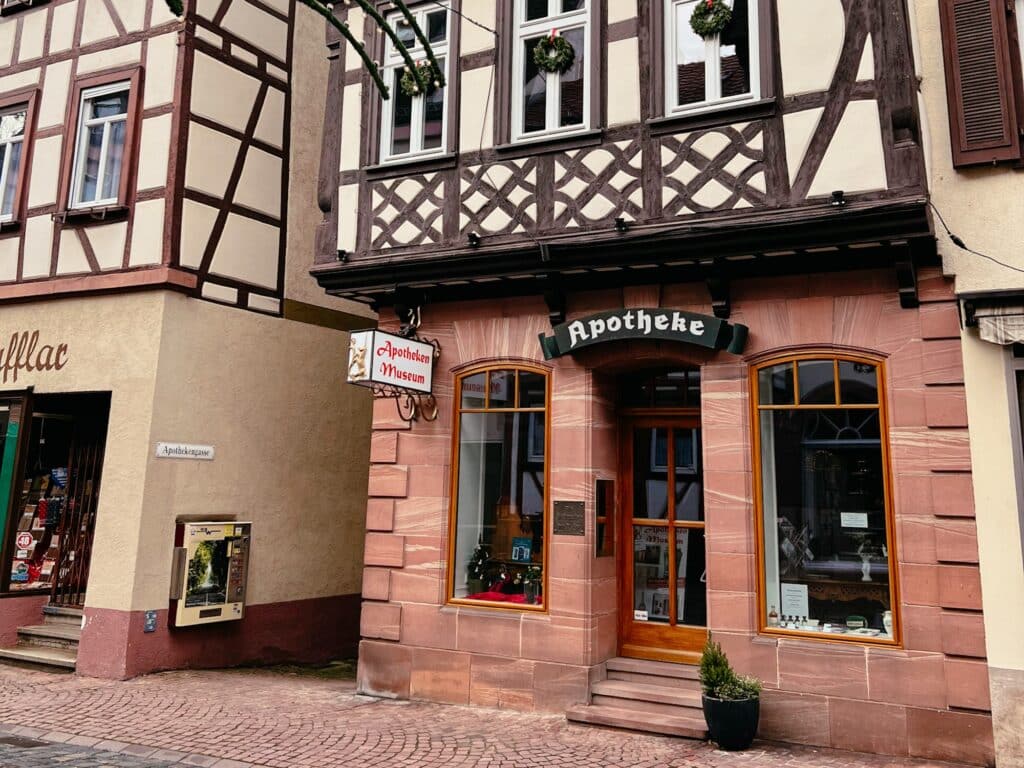 Apothekenmuseum in Miltenberg am Main