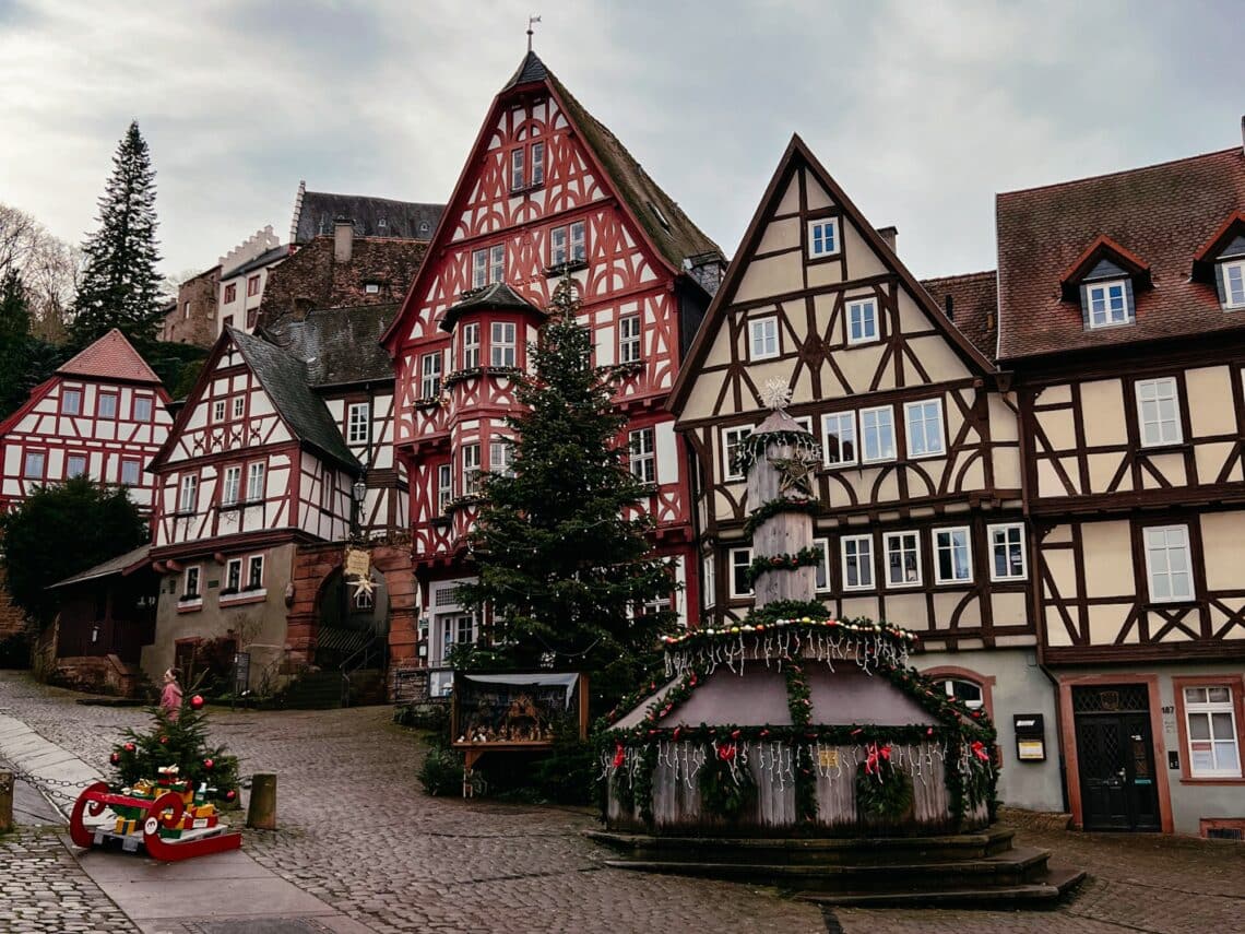 Marktplatz & das Schnatterloch in Miltenberg am Main