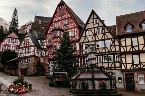 Marktplatz & das Schnatterloch in Miltenberg am Main
